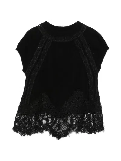Ermanno Scervino Top In Black