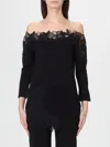Ermanno Scervino Sweater  Woman Color Black In Black