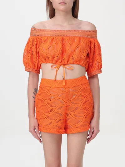 Ermanno Scervino Top  Woman Color Orange