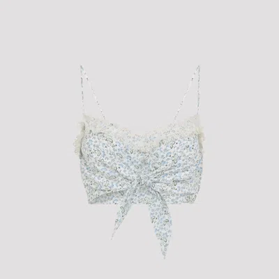 ERMANNO SCERVINO SILK TOP