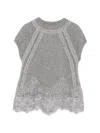 Ermanno Scervino Top In Grey