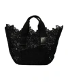Ermanno Scervino Top Handle Tote Bag In Black