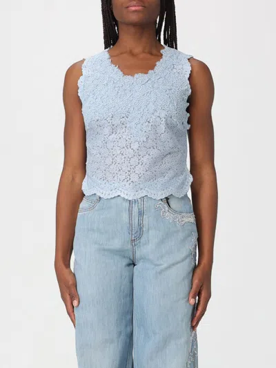 Ermanno Scervino Top Woman  In Blue