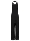 Ermanno Scervino Backless Halter Neck Lace Dress In Black