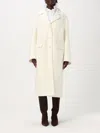 Ermanno Scervino Trench Coat  Woman Color White In Weiss