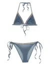 Ermanno Scervino Triangle Fringed Bikini