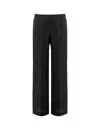 Ermanno Scervino Tailored Trousers With Pockets And Belt Loops In Black