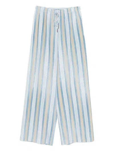Ermanno Scervino Trousers Clear Blue