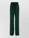 Ermanno Scervino Trousers Elastic Waistband Wide Leg In Green