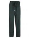 Ermanno Scervino Trousers Elastic Waistband Side Pockets Design In Green