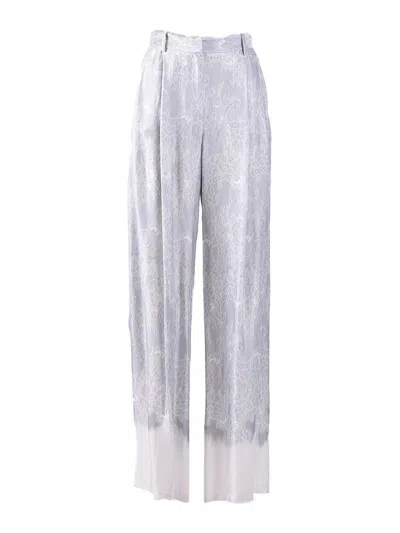 Ermanno Scervino Trousers In Grey