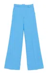 Ermanno Scervino Trousers Turquoise In Turchese Vivaci