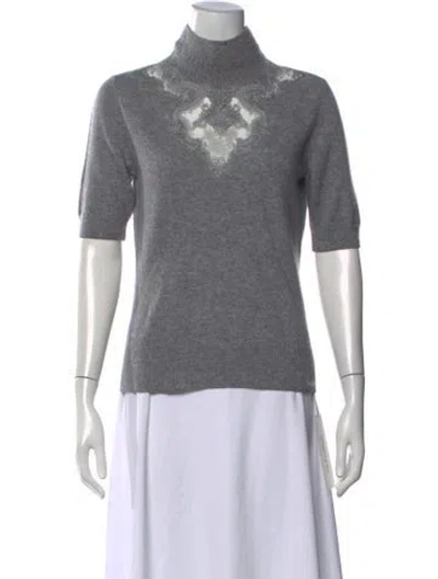 Pre-owned Ermanno Scervino Turtleneck Sweater In Gray