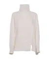 Ermanno Scervino Turtleneck In White