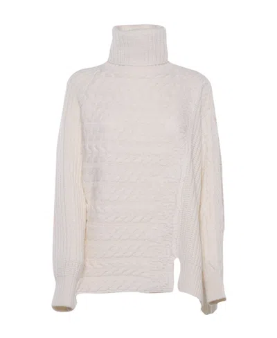 Ermanno Scervino Turtleneck In White