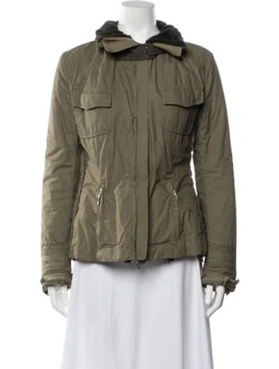 Pre-owned Ermanno Scervino Utility Jacket In Green