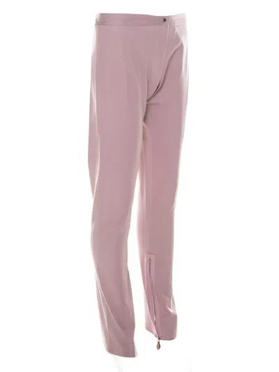 Pre-owned Ermanno Scervino Vintage Ankle-zip Trousers In Purple