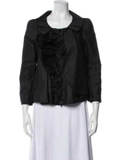 Pre-owned Ermanno Scervino Vintage Jacket In Black