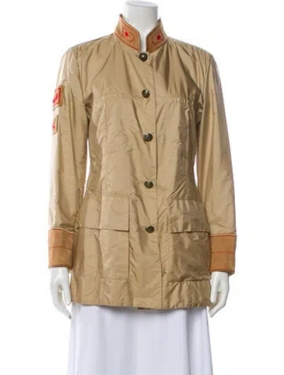 Pre-owned Ermanno Scervino Vintage Late 2000's - Early 2010's Utility Jacket In Neutral