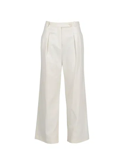 Pre-owned Ermanno Scervino Vintage Pleated Trousers In Neutral