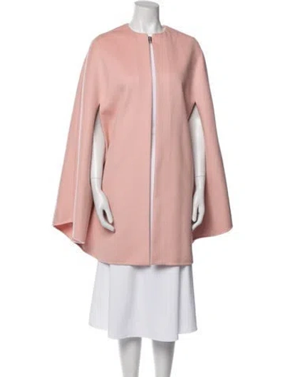 Pre-owned Ermanno Scervino Virgin Wool Coat In Pink