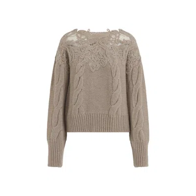 ERMANNO SCERVINO ERMANNO SCERVINO VIRGIN WOOL PULLOVER