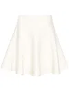 Ermanno Scervino Virgin Wool Skirt In White