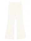 Ermanno Scervino Virgin-wool Trousers In White