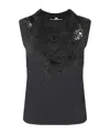 Ermanno Scervino Viscose Blend Top With Lace