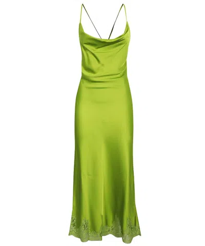 Ermanno Scervino Viscose Dress In Green