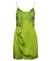 Ermanno Scervino Viscose Dress In Green