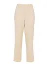 Ermanno Scervino Tapered Tailored Trousers In Blanco