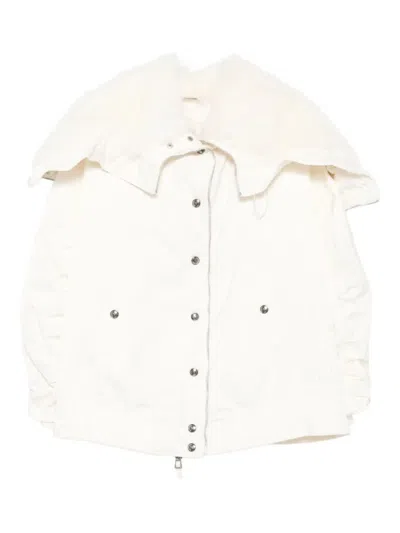 ERMANNO SCERVINO ERMANNO SCERVINO VOLUMINOUS PARKA WITH OVERSIZED COLLAR
