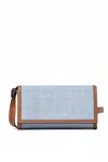 Ermanno Scervino Wallet With Strap - Light Blue In Blue