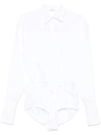 Ermanno Scervino White Classic Button Shirt