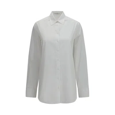 Ermanno Scervino White Cotton Dress Shirt