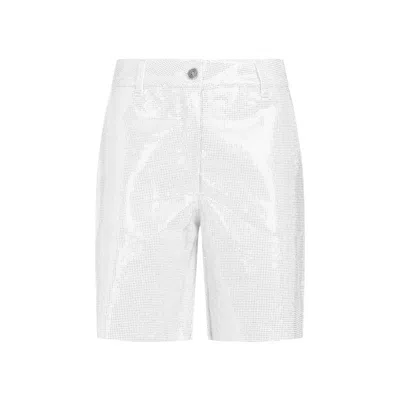 Ermanno Scervino White Cotton Shorts