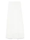 Ermanno Scervino White Polyester Viscose Skirts