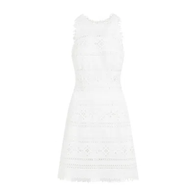 Ermanno Scervino White Polyester Dress