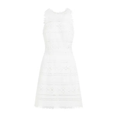 Ermanno Scervino Elegant Mini Polyester Dress For Women In White
