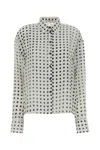 Ermanno Scervino Polka-dot Button-up Shirt In Multicolor