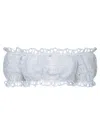 Ermanno Scervino White Sangallo Bandeau Top In White