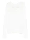 Ermanno Scervino Wool Turtle Neck Sweater In White