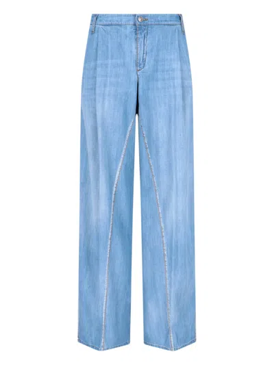 Ermanno Scervino Jeans  Woman Color Denim In Blue
