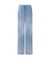Ermanno Scervino Wide-leg Jeans In Blue