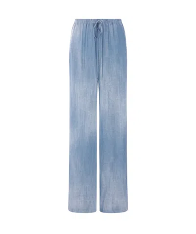 Ermanno Scervino Wide-leg Jeans In Blue