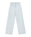 Ermanno Scervino Jeans Mit Weitem Bein In Blue