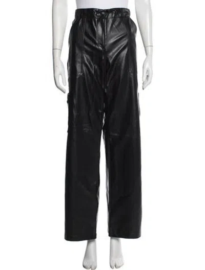 Pre-owned Ermanno Scervino Wide Leg Pants In Black