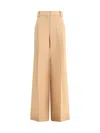 Ermanno Scervino Belt-loop Casual Pants In Gold