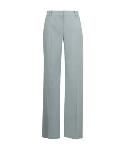 Ermanno Scervino Wide Leg Trousers In Blue